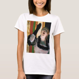 Camiseta Cantante con un guante, Edgar Degas