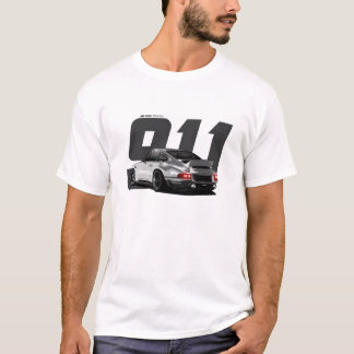 Camiseta Cantante de autos deportivos alemán White Classic
