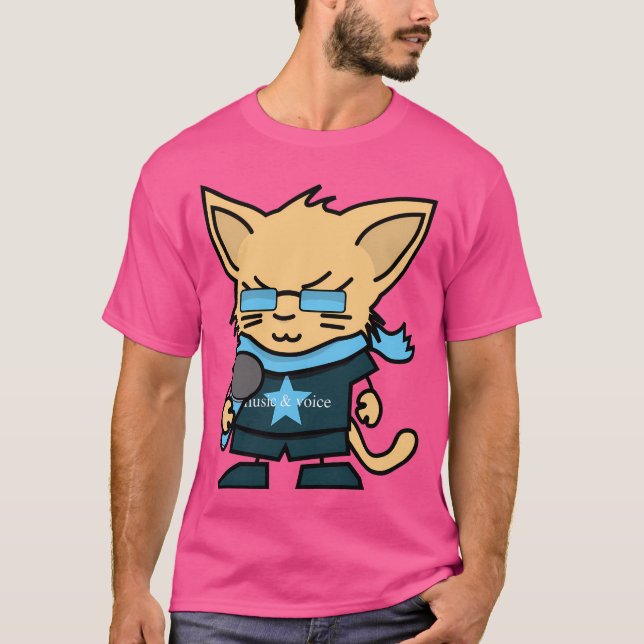 Camiseta Cantante de categorías (Anverso)