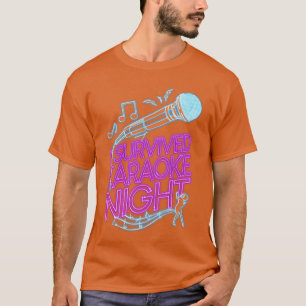 Camiseta Cantante de Karaoke 80s Retro I vintage