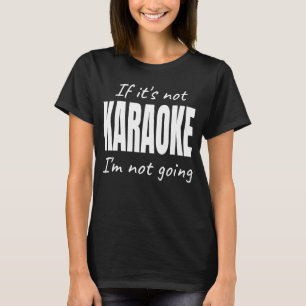 Camiseta Cantante de karaoke de Mens Karaoke