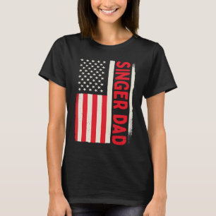Camiseta Cantante de Karaoke de Ópera Musical Patriótica Da