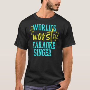 Camiseta Cantante de Karaoke Worlds Worlds
