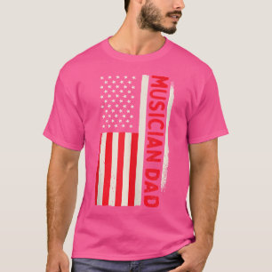 Camiseta Cantante de música patriótica Karaoke Opera papá