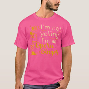 Camiseta Cantante de ópera