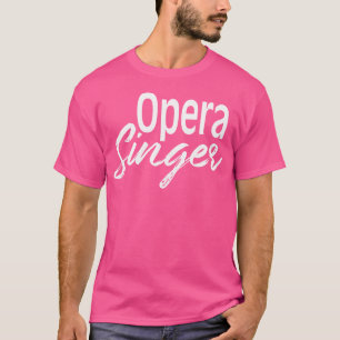 Camiseta Cantante de ópera