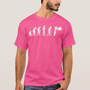 Camiseta Cantante de ópera de evolución femenina