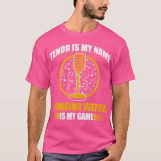 Camiseta Cantante De Ópera De Música De Cantante Tenor Voca