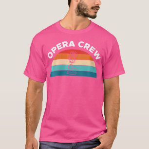 Camiseta Cantante de ópera femenina