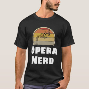 Camiseta Cantante de Opera Nerd Choir Acapella Karaoke Gif