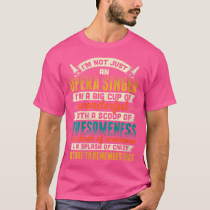 Camiseta Cantante De Ópera Para El Vocalista De Ópera Tenor
