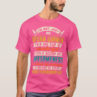 Camiseta Cantante De Ópera Para El Vocalista De Ópera Tenor