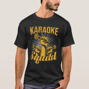 Camiseta Cantante de quad de Karaoke cantando karaoke