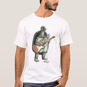 Camiseta Cantante de tortuga guitarrista guitarrista guitar