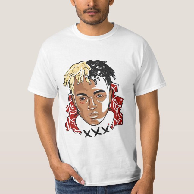 Camiseta Cantante de Xxtentacion (Anverso)