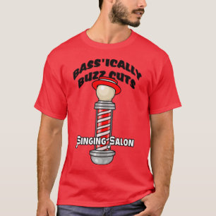 Camiseta Cantante del Barbershop Bass "Singing Salon"