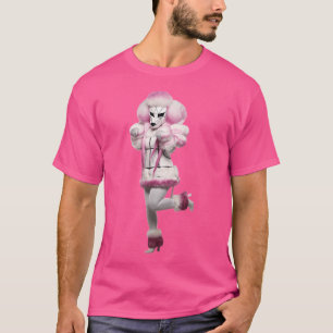 Camiseta Cantante enmascarado Uu, estampado de la primera t