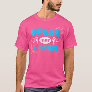 Camiseta Cantante musical de coro musical femenino