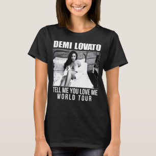 Camiseta Cantante musical de Retro Demi Molesto Para Hombre