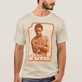 Camiseta Cantante musical de Soul Verde Fade Vintage
