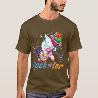 Camiseta Cantante musical Guitar Rockin