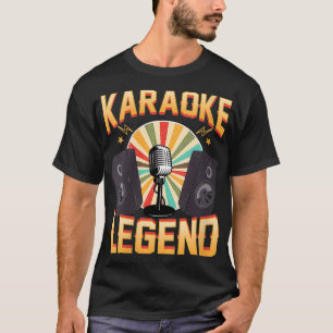 Camiseta Cantante musical Karao: Regalos musicales de karao
