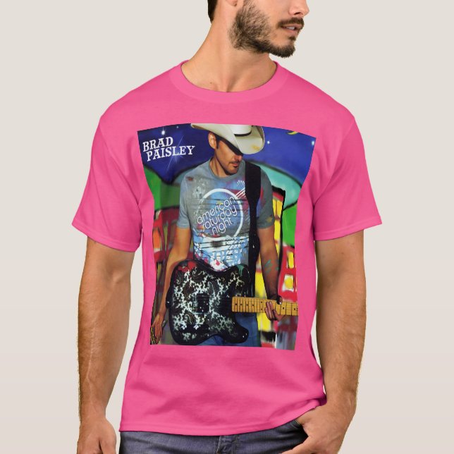 Camiseta Cantante musical Paisley Country American Saturday (Anverso)