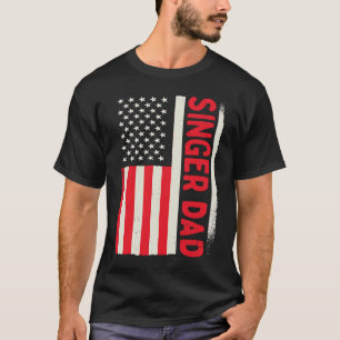 Camiseta Cantante patriótico Ópera cantante de karaoke Da