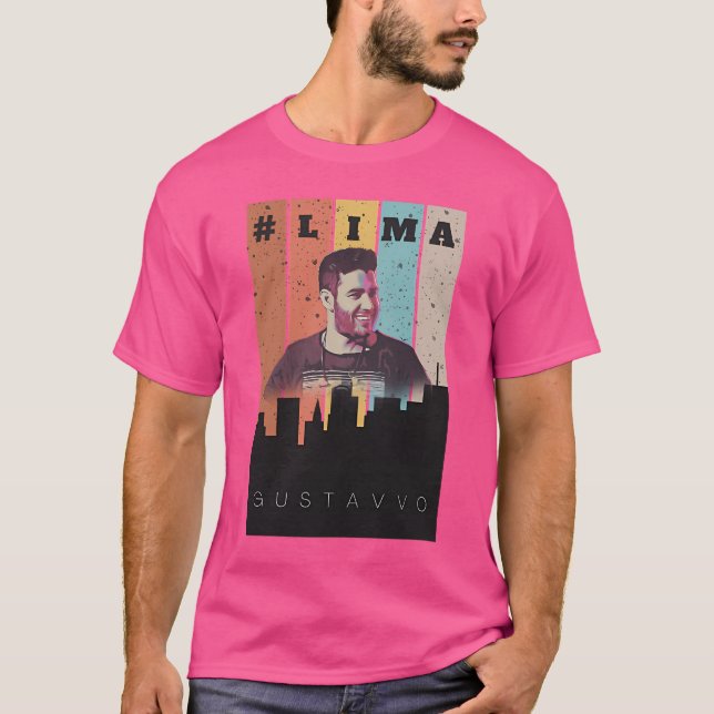 Camiseta Cantante pop de Lima (Anverso)