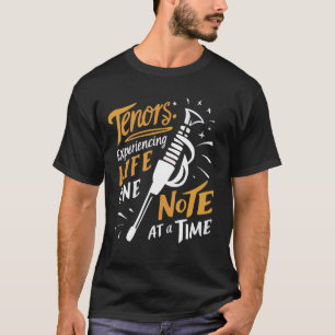 Camiseta Cantante Tenor Vocal Rango Vocalista Voz Cantando