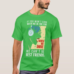 Camiseta Cantante Voces Nota Musical Amigos de la Escuela d