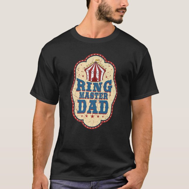 Camiseta Cantantes de Circus Ringmaster Dad Carnaval Carnav (Anverso)