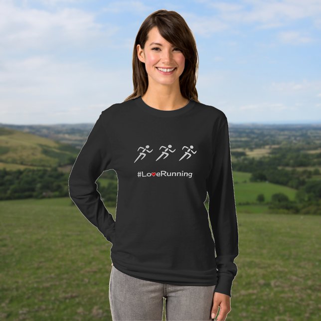 Camiseta Cantantes de eslóganes de la etiqueta Love Running (Subido por el creador)