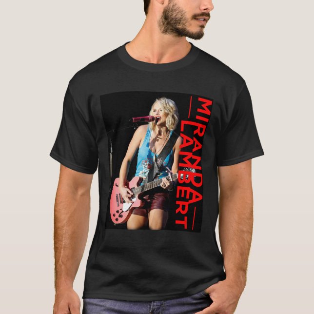 Camiseta Cantantes de música Miranda Lambert (Anverso)