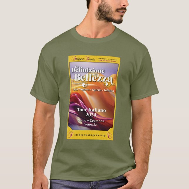 Camiseta Cantantes de Siskiyou Tour T-Shirt 2024 (Anverso)