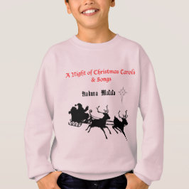 Camiseta Cantar a lo largo de los Navidades - villancicos y