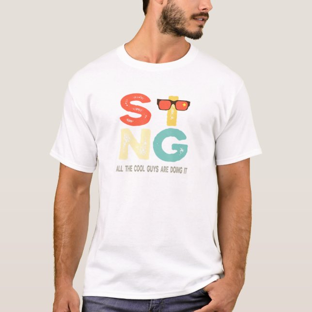 Camiseta Cantar Que Todos Los Hombres De Guay Lo Están Haci (Anverso)