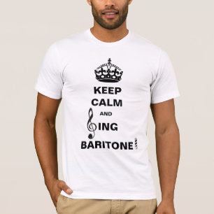 Camiseta Cante al barítono