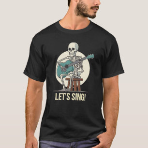Camiseta Cantemos "Muerto en Serio sobre Música"