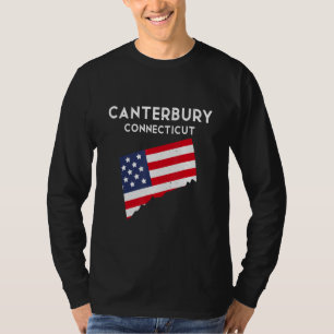 Camiseta Canterbury Connecticut USA State America Travel Co