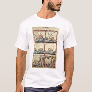 Camiseta Cantiga 33, página del 'Cantigas de Santa María