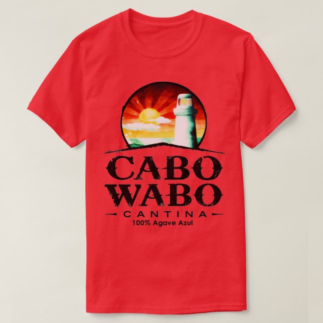 Camiseta Cantina Cabo Wabo  (Diseño del anverso)