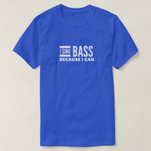 Camiseta Canto Bass Porque Puedo
