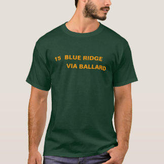 CAMISETA CANTO DE 15 AZULES -- VÍA BALLARD