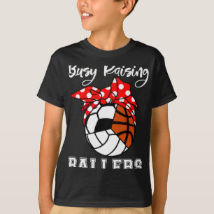 Camiseta Canto de fútbol de voleibol ocupado