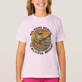 Camiseta canto de rana divertida