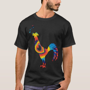 Camiseta canto de tintes de corbata