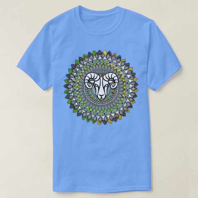 Camiseta canto de zodiac de horoscopio capricornio (Diseño del anverso)