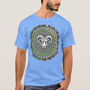 Camiseta canto de zodiac de horoscopio capricornio