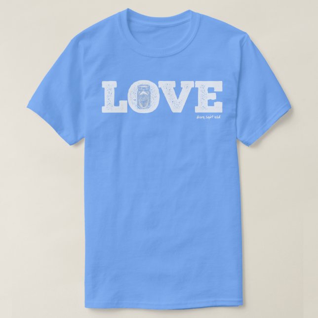 Camiseta Canto Love Canning White (Diseño del anverso)